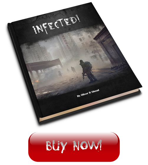 Infected Zombie RPG now available for PDF purchase